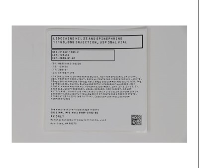 51662 1503 2 Pouch Label